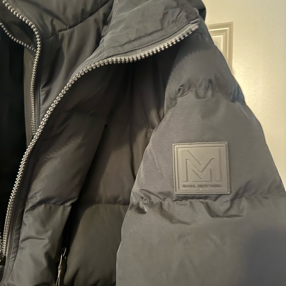 Men's Black Puffer Jacket - Picture 2 of 5